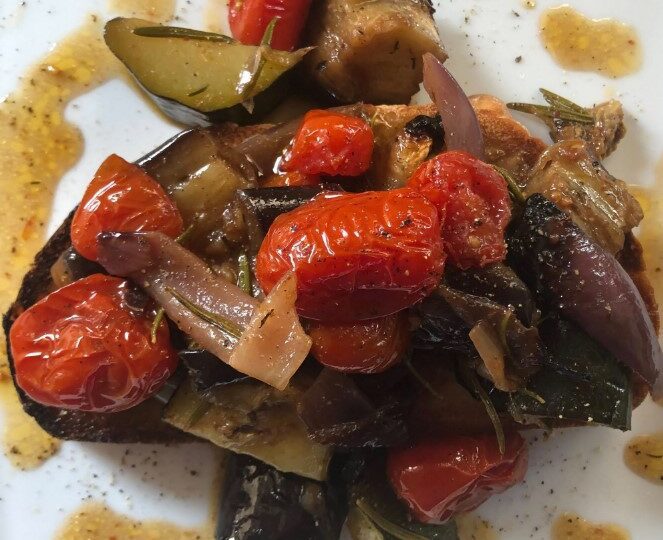 Verdure arrosto di stagione